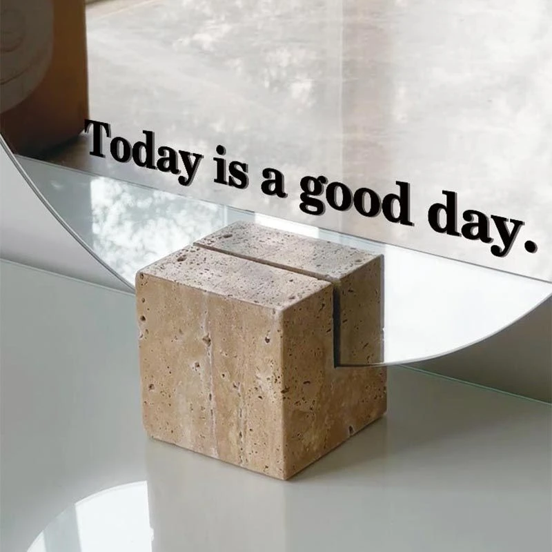 

Today Is A Good Day Wall Stickers Korean Style Window Glass Mirror Stickers Creative Decorative Stickers English Posters