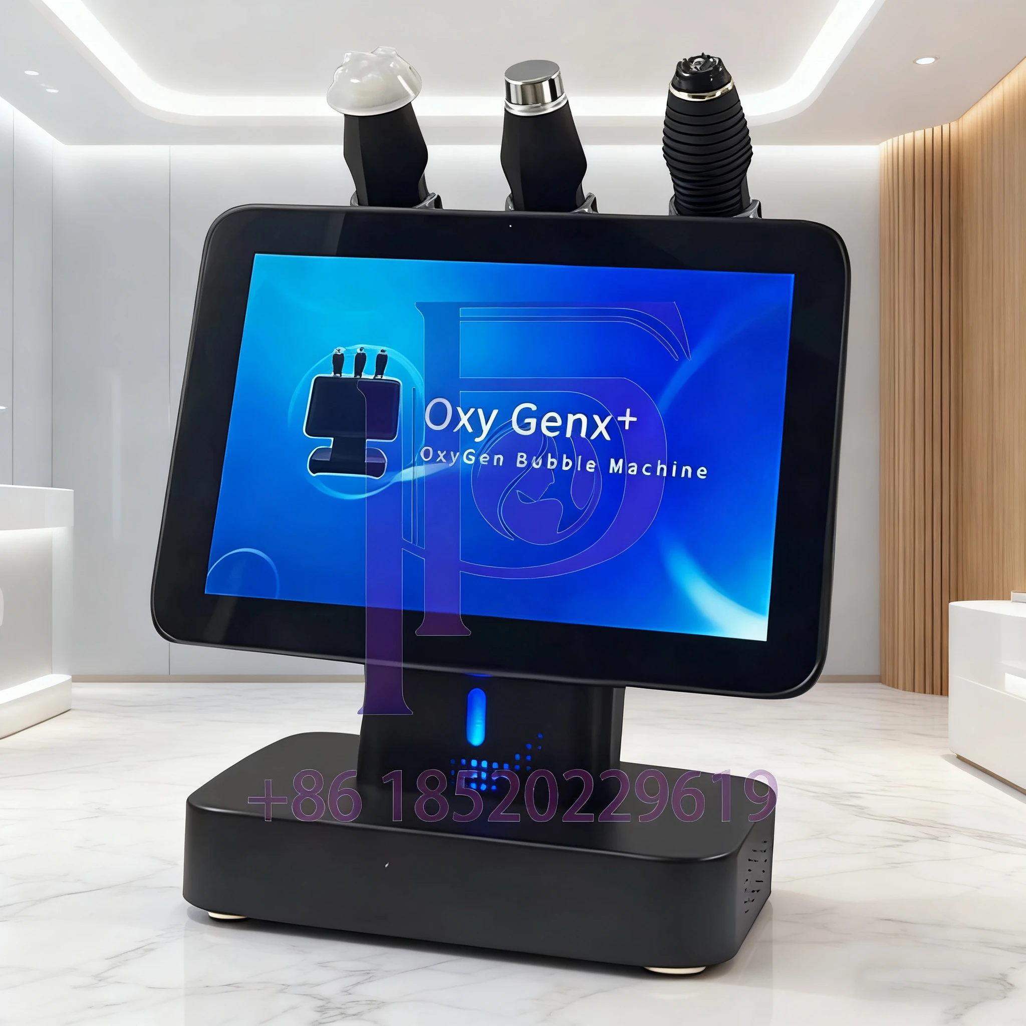 آلة فقاعات الأكسجين CO2 المبتكرة 3 في 1 لعام 2025: معالجة جراب الأكسجين اللامعة والتخلص من السموم والترطيب