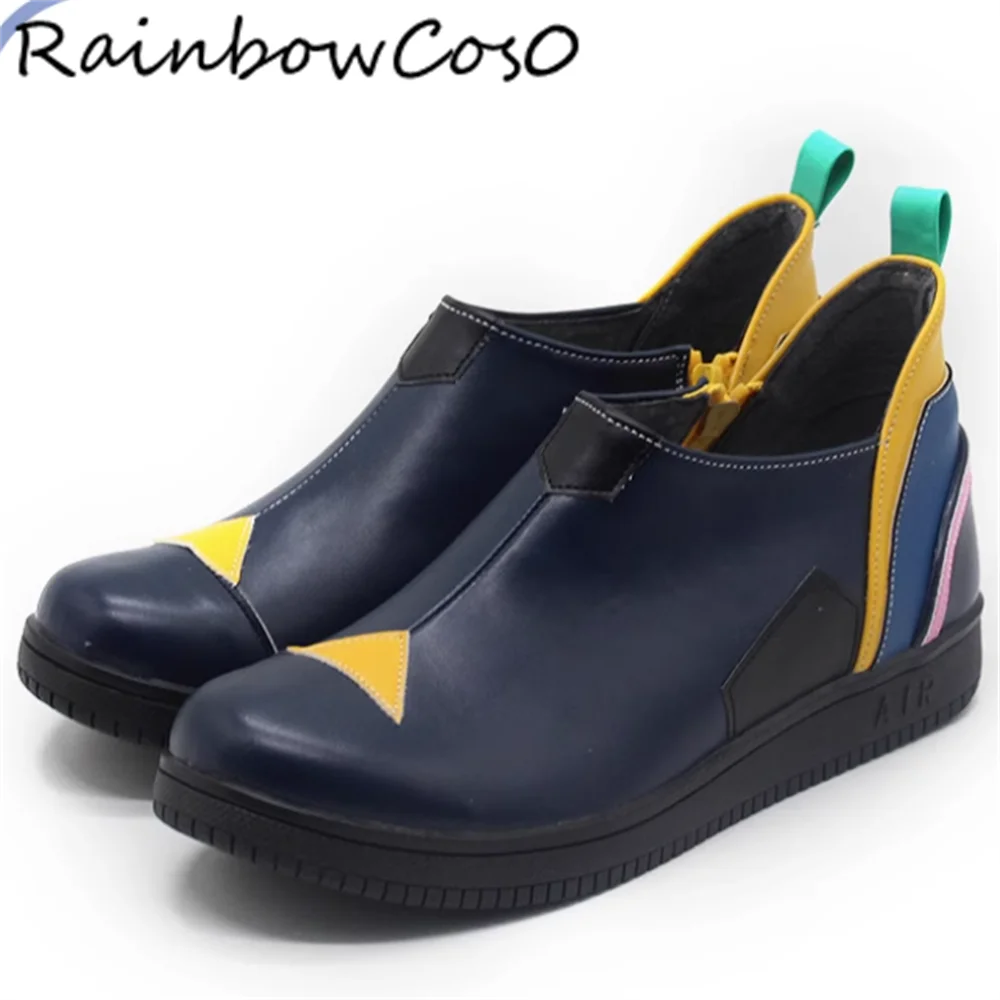 Waylay Scarpe Cosplay Stivali Gioco Anime Party Halloween RainbowCos0 W5349