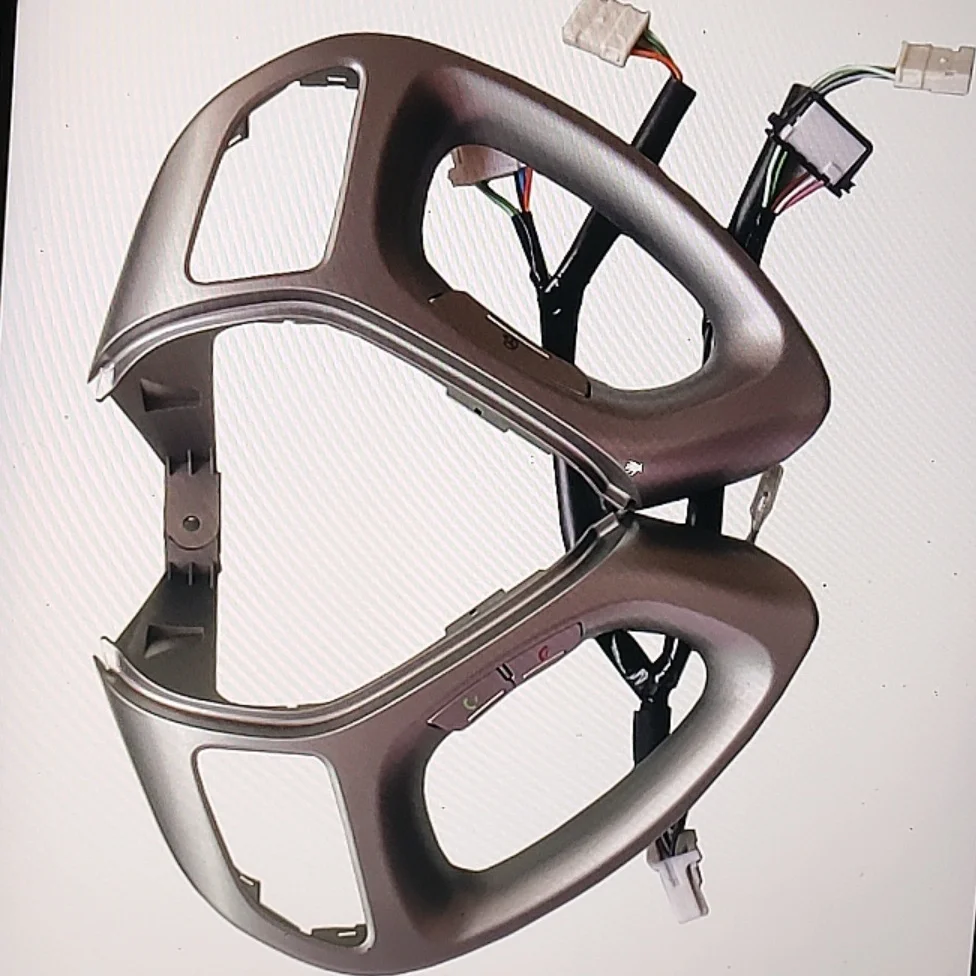 

Car Steering Wheel Button Panels Covers With Cables For Hyundai IX35 Tucson