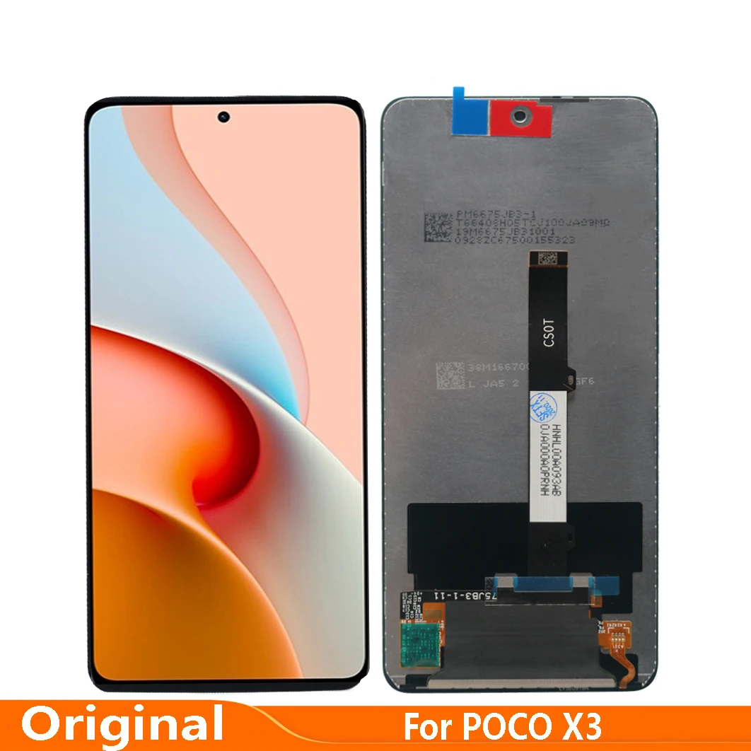 

Original 6.67" For Xiaomi Poco X3 Pro NFC LCD Display Touch Screen Digitizer Assembly Replacement Parts Best Quality Cheap