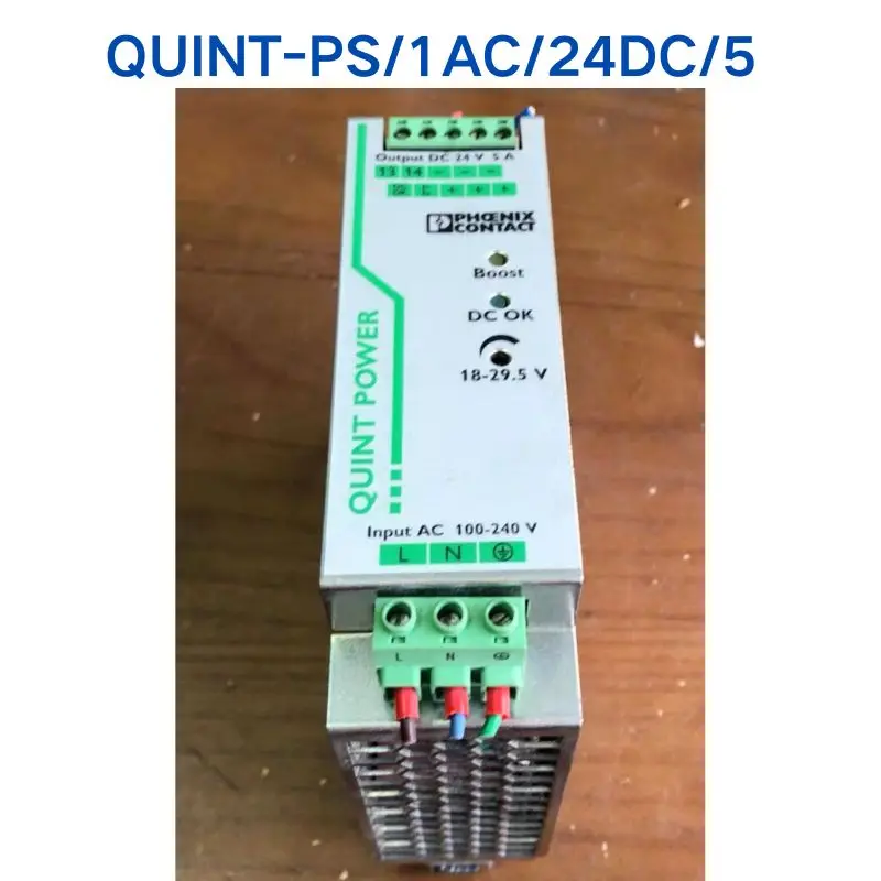 

Second-hand test OK PHOENIX Power Supply QUINT-PS/1AC/24DC/5