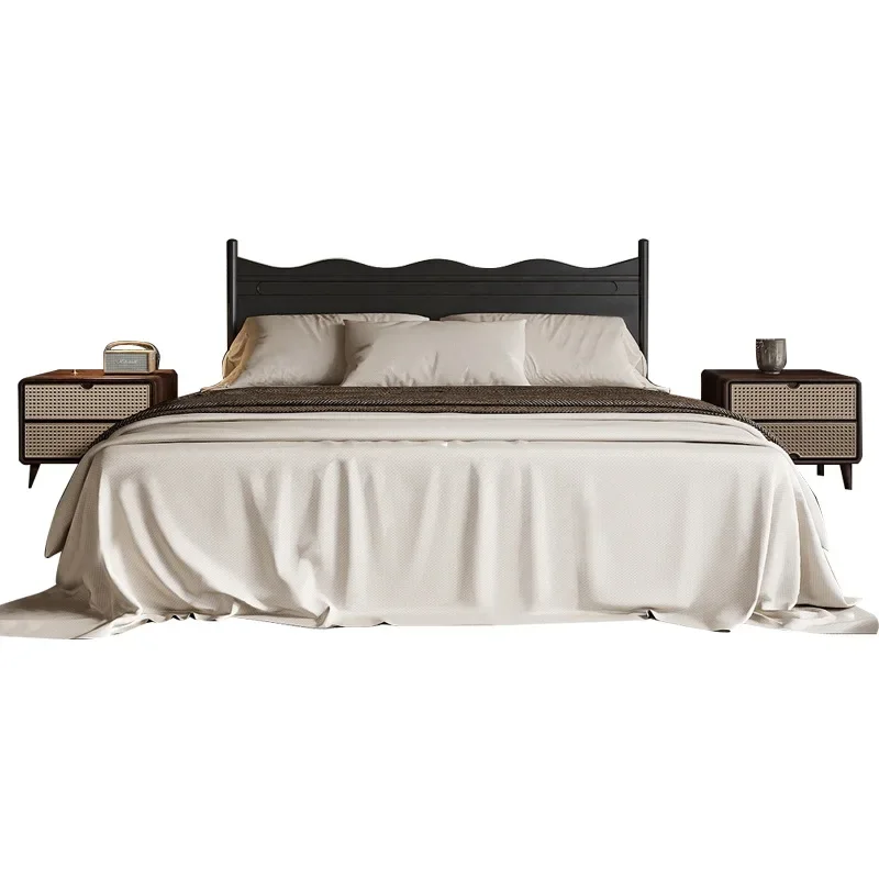 

Medieval French bed, modern elegant master bedroom wedding bed