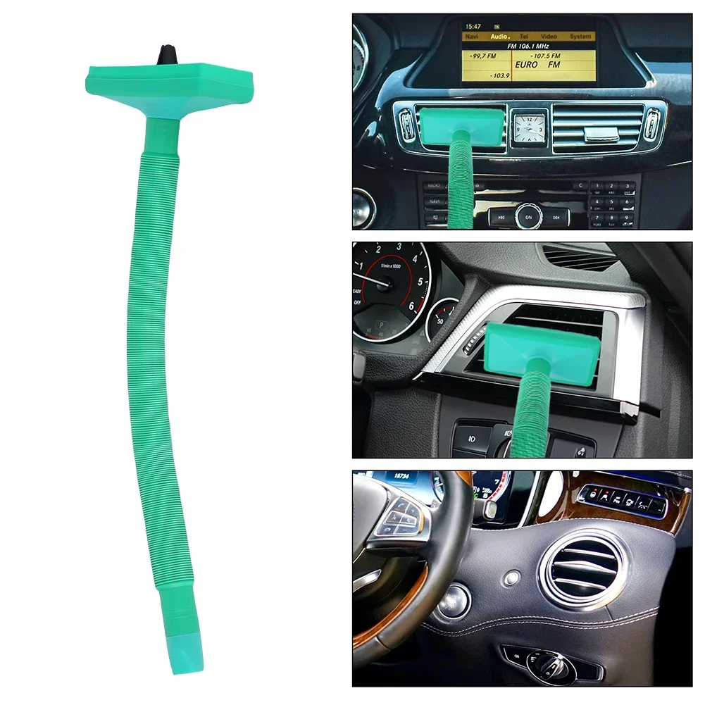 Car Air Conditioning Vent Cooler Jewel Cooler Adjustable Length Air Conditioning Outlet Hose Car Air Ventilator Car Accessories