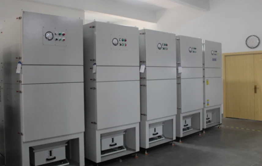 AJS370 Металлический корпус тяжелого пылесборника, импульсная очистка — для шлифования и дробления