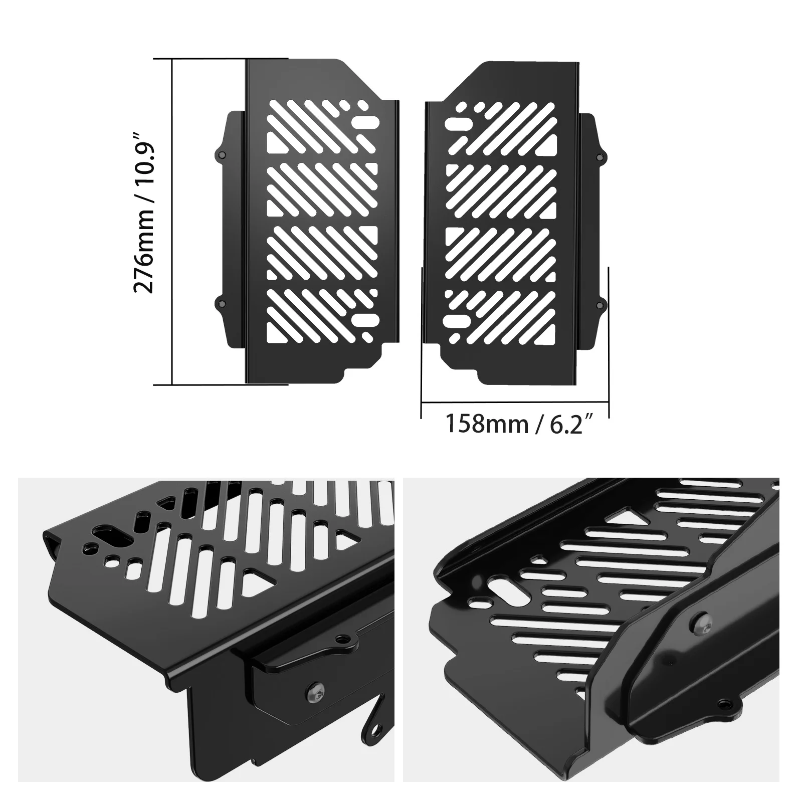 For Husqvarna TE 300 TE 250 FE 250 FE 350 FE 450 2017-2019 TC 125 TX 300 2016-2019 Motorcycle Radiator Guards Grille Protector