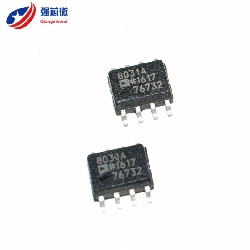 1PCS  AD8031ARZ - Surface Mount 8031A Package - SOIC8 Operational Amplifier IC Chip