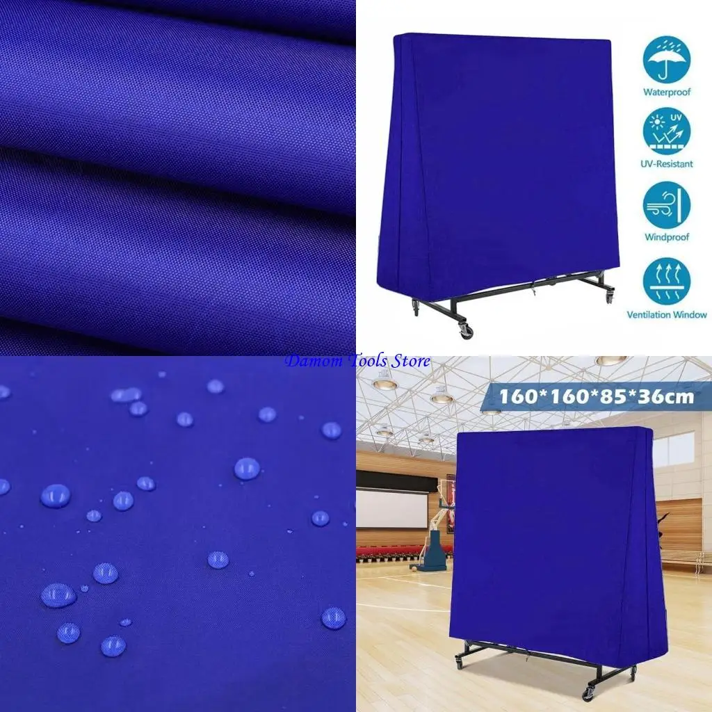 

57BE складной для стола для пинг-понга водонепроницаемый пыленепроницаемый защитный чехол из ткани Оксфорд