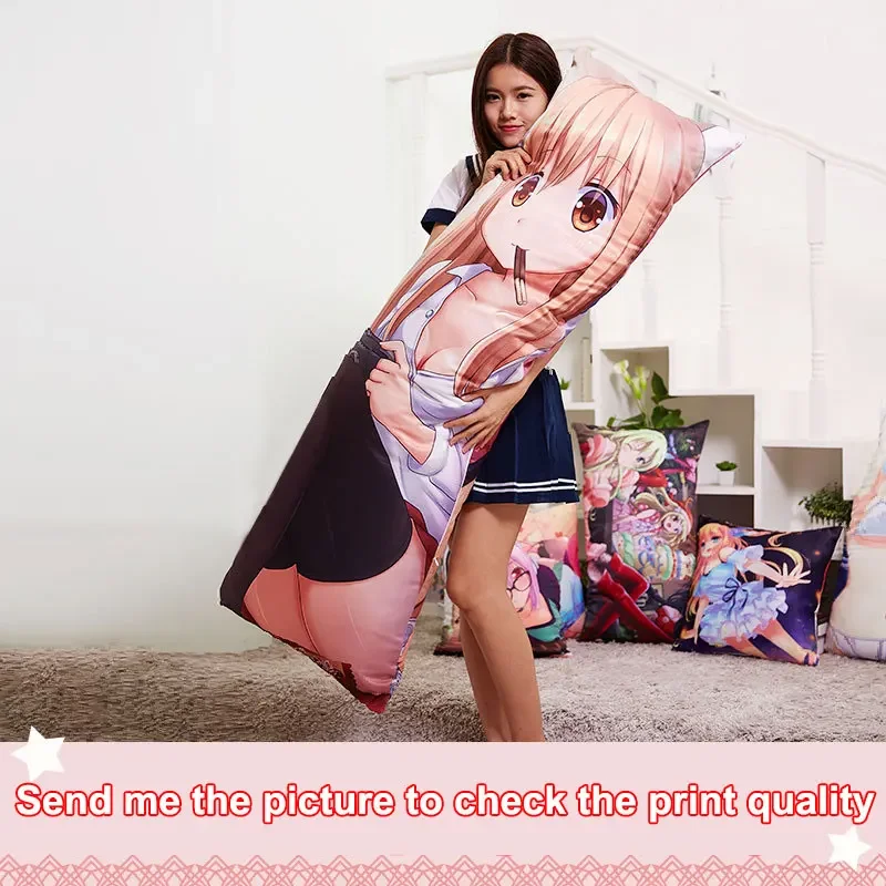 Customize Anime Dakimakura with Pillowcase Body Pillow Hugs Bed Pillow Otaku Cosplay Sleeping Long Pillow Bedroom Cushion