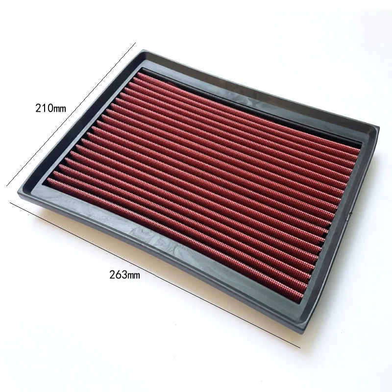 High Flow Air Filter Fits for Audi A4 Cabriolet 2.0L L4 Gas/2.0L L4 Gas/S4 4.2L V8 Gas/A4 3.0L V6 Diesel/4.2L V8 Gas