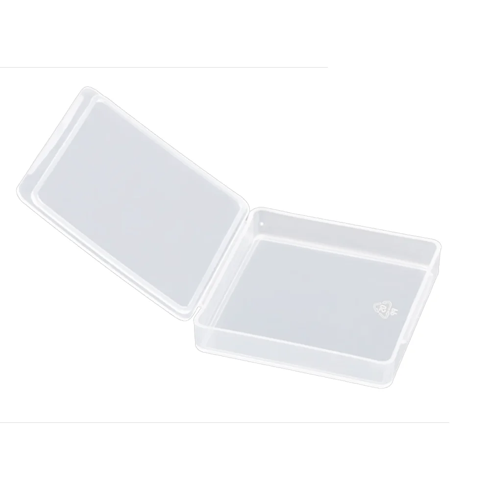 100pcs/lot Small box Transparent plastic box Storage Collections Container Box Case for screws coins  4.7*4.7*0.8cm