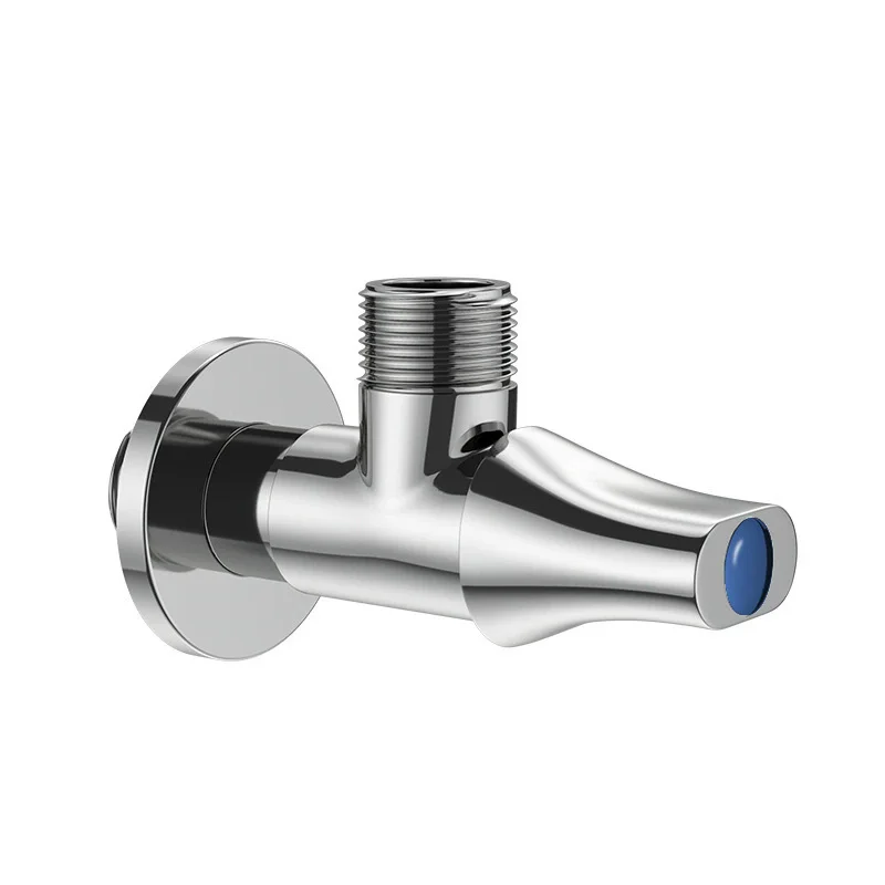 

Stainless Steel Triangle Water Stop Valve with Copper Core for Bathroom Kitchen Toilet Sink - Durable Plumbing Solution