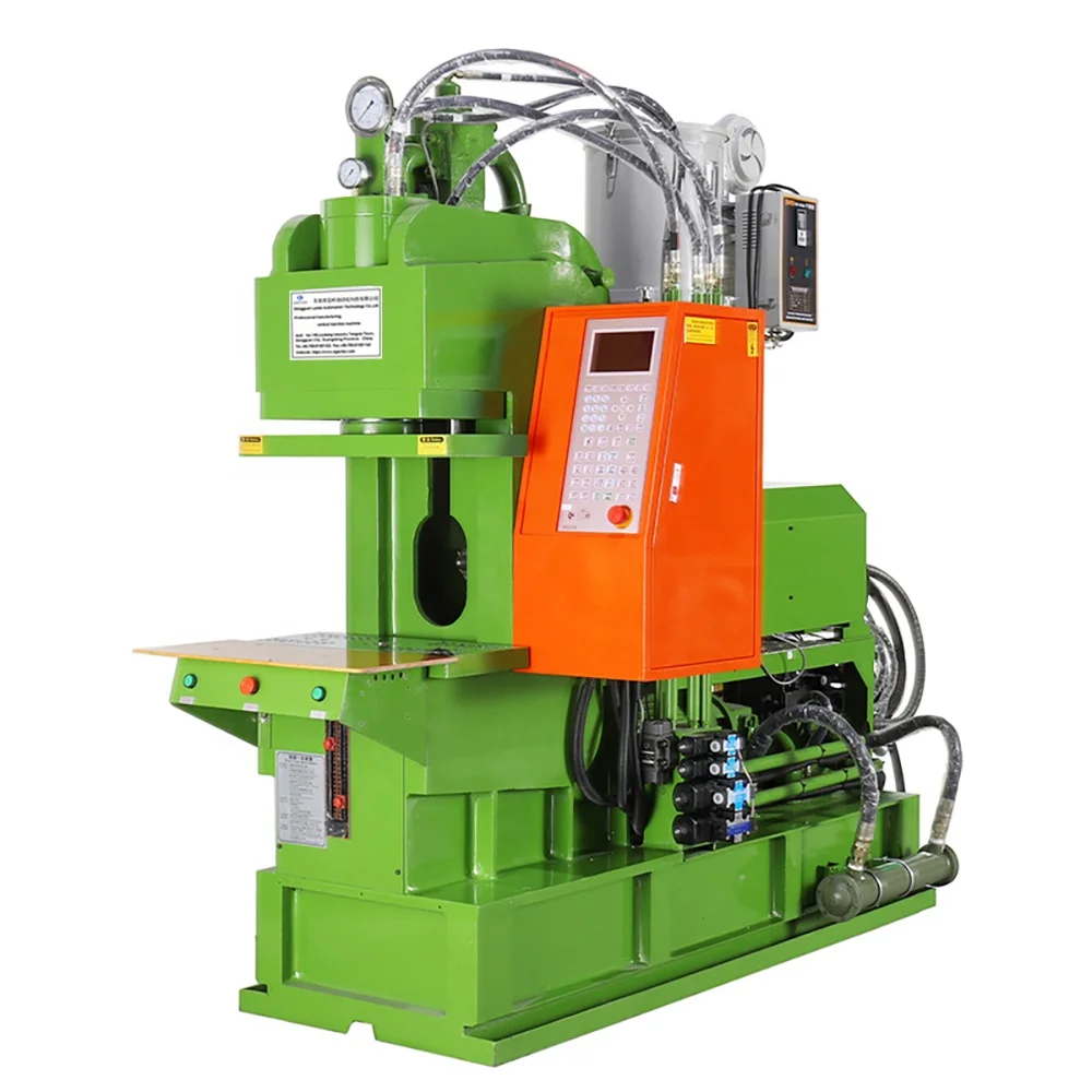 AC DC TPE TPU Two Pins Plug Power Cable Injection Molding Making Machine 15T 25T 35T 55T