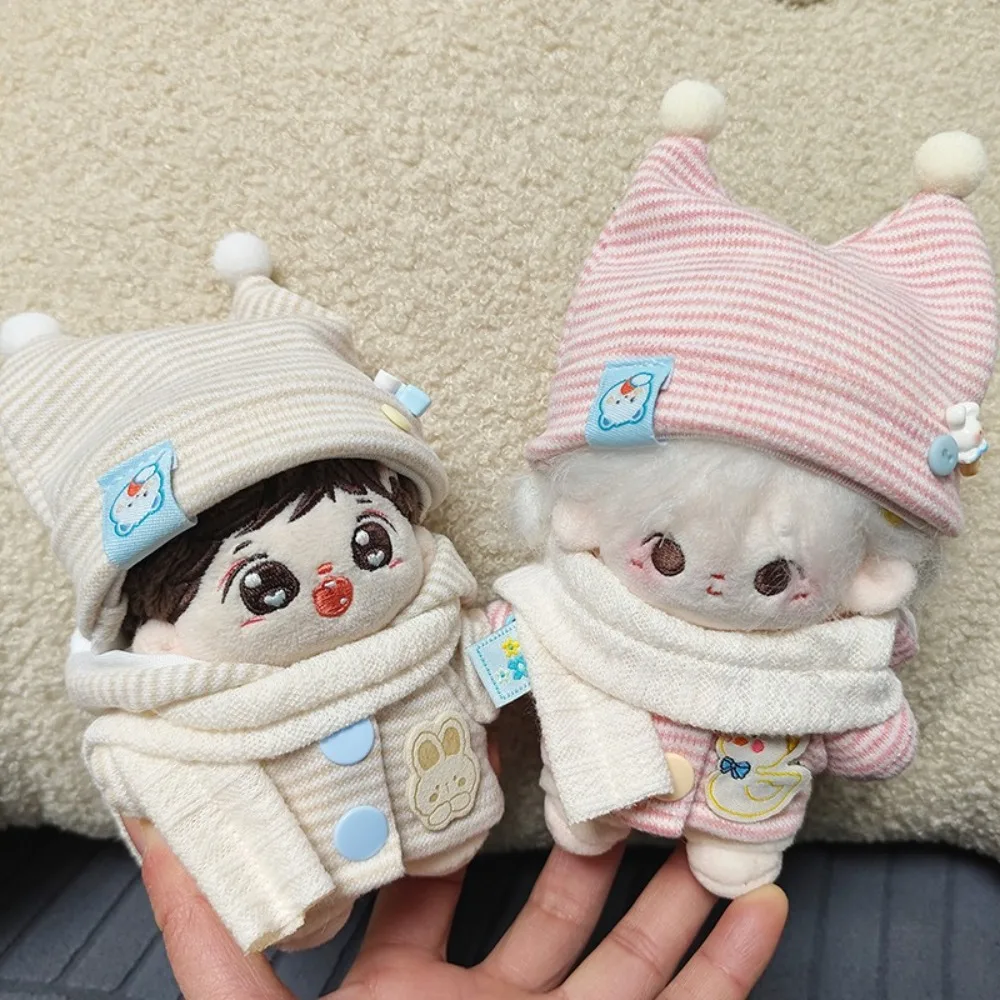 ชุดเอี๊ยมลำลองน่ารัก 10 ซม. ผ้าฝ้าย แต่งตัวเองได้ ชุดกระโปรงนักเรียนสวยๆ