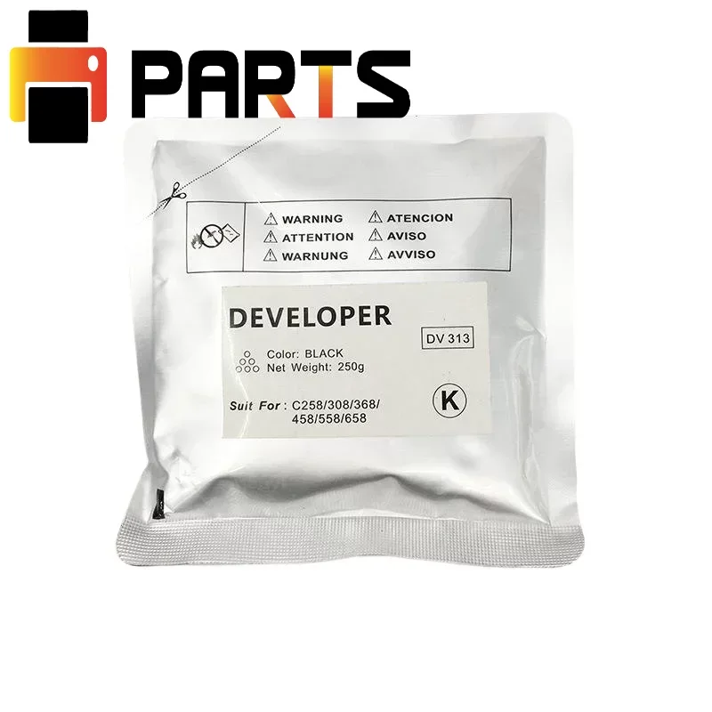 1PCS Original For Konica Minolta Bizhub C308 C368 C458 C558 C658 C 258 308 368 458 DV313 Developer Powder