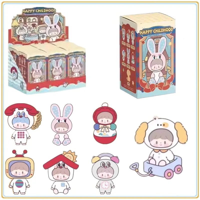 

В наличии оригинальная серия машин по времени короля Чжуо, слепая коробка, клейкая кукла, персонажи аниме, милые праздничные игрушки, подарки