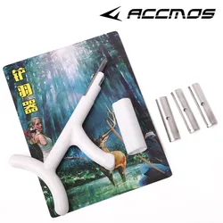 1pc Arrow Feather Scraper Stripper Remove Archery Arrow Vanes Tool Outdoor Shooting Hunting Accessories