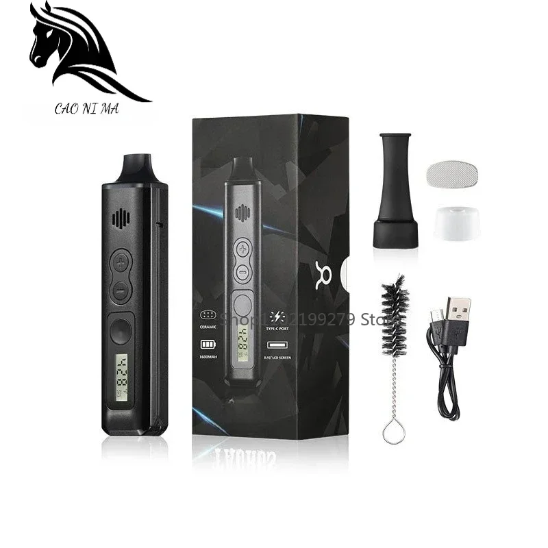 New Original Dry-burning Baking Tobacco Utensil Portable Battery Pipe Smart Constant Temperature Travel Birthday Gift