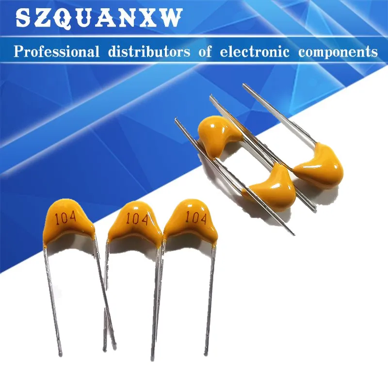 200PCS/lot 220NF 0.22UF 20% 5.08MM 224 50V MLCC multilayer monolithic ceramic capacitor