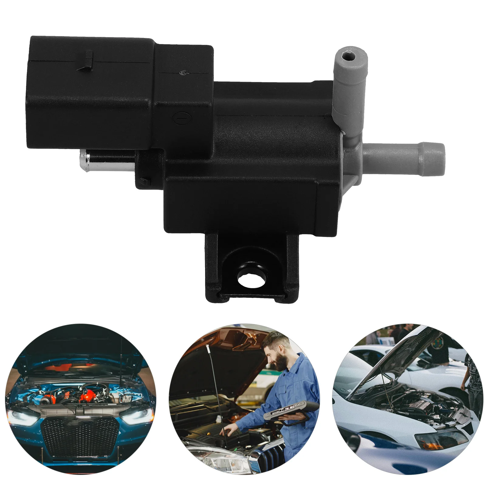 

Turbocharger Boost Solenoid Valve For Vehicle Car Refitting Accessory Engine Control Solenoid Durable Lightweight Design Vehicle