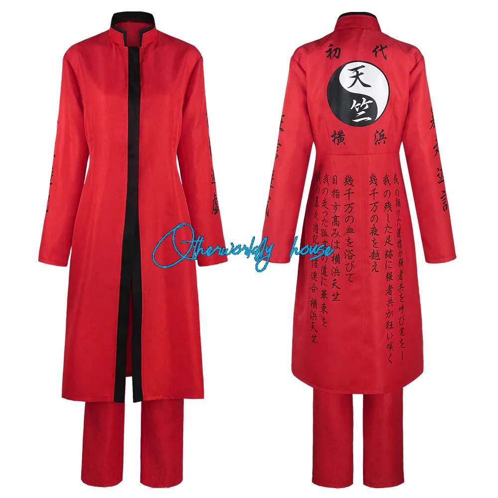 TakRevengers Izana Kurokawa Cosplay Costume pour Homme, Perruque Blanche Brodée, Uniforme d'Halloween, Py Play, Tenjiku Gang President