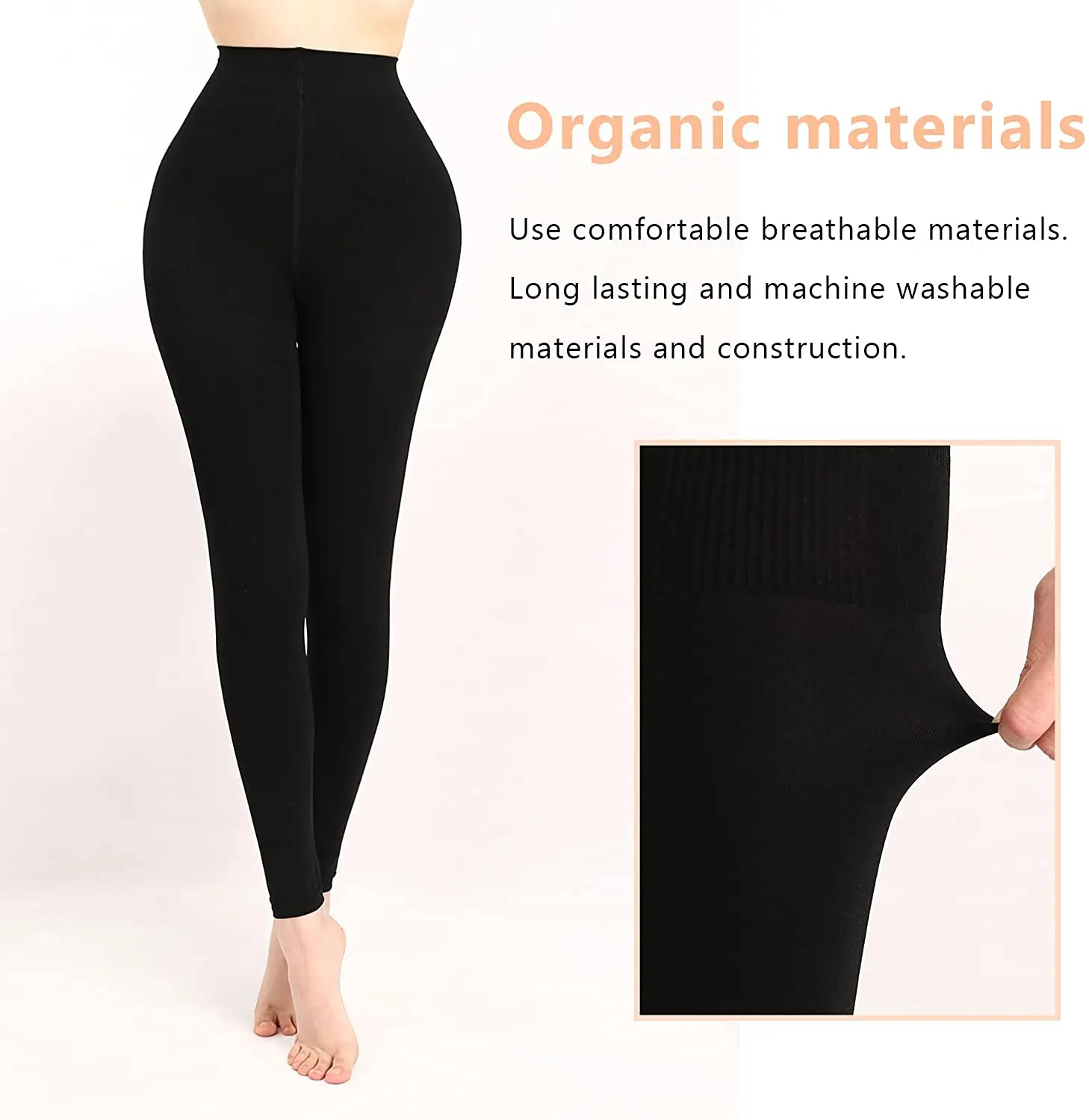 

Women's Opaque Compression Pantyhose Medical Grade 23-32mmHg Support Stockings for Varicose Veins Graduated Compression Hose