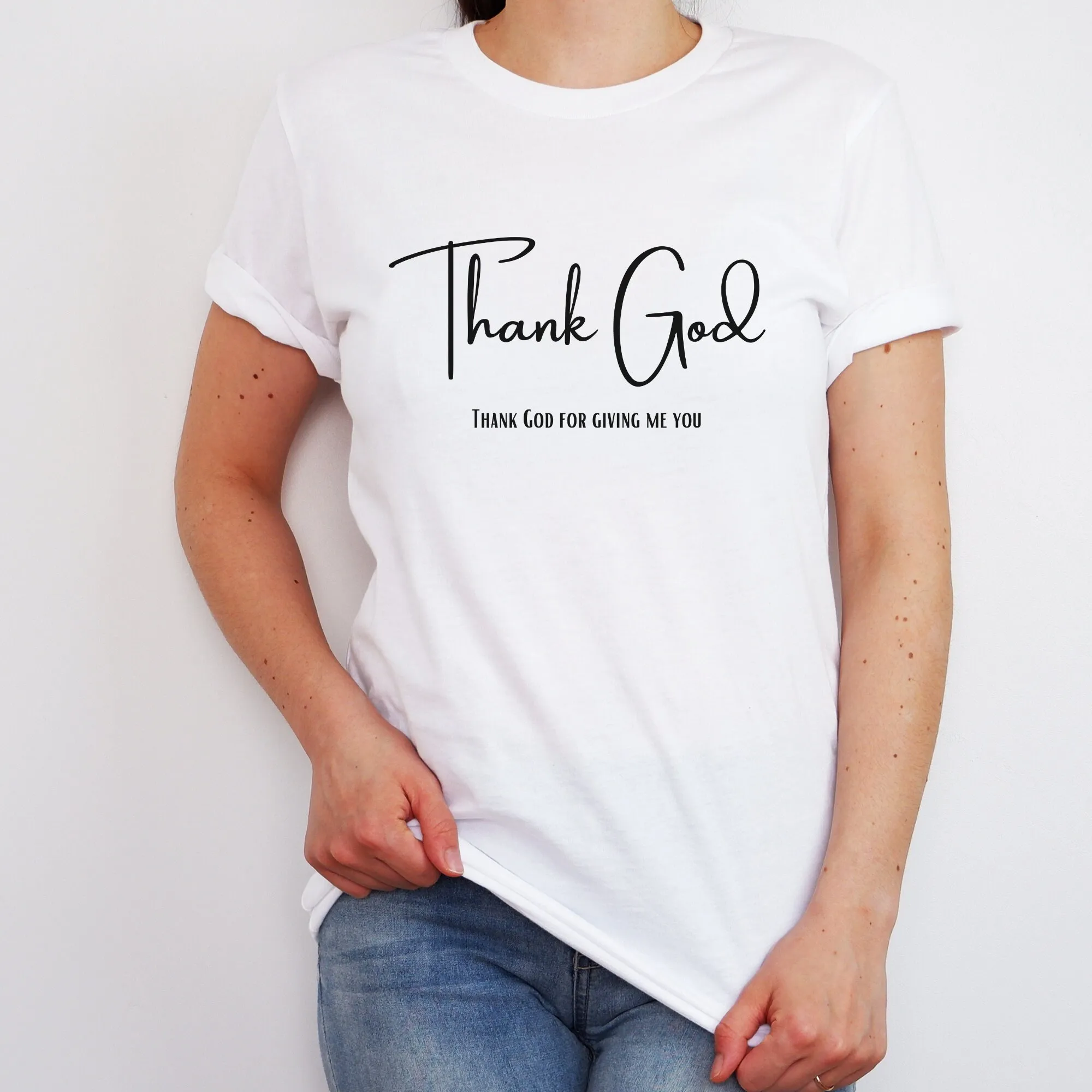 Thank God Lyrics T Shirt Comfort Colors Country Music Concert Lovers