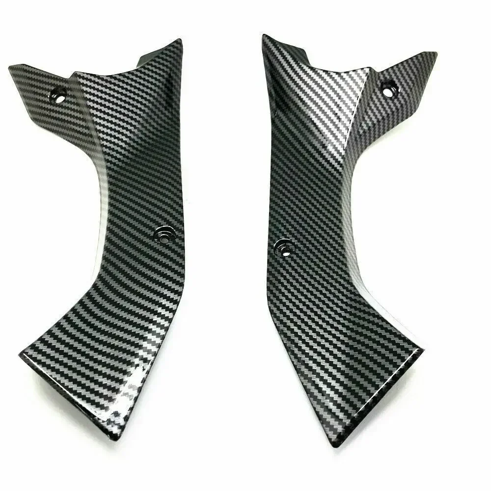 Carbon Fibre Color Side Air Duct Cover Fairing Insert Part For Yamaha YZF R6 2017 2018 2019 2020