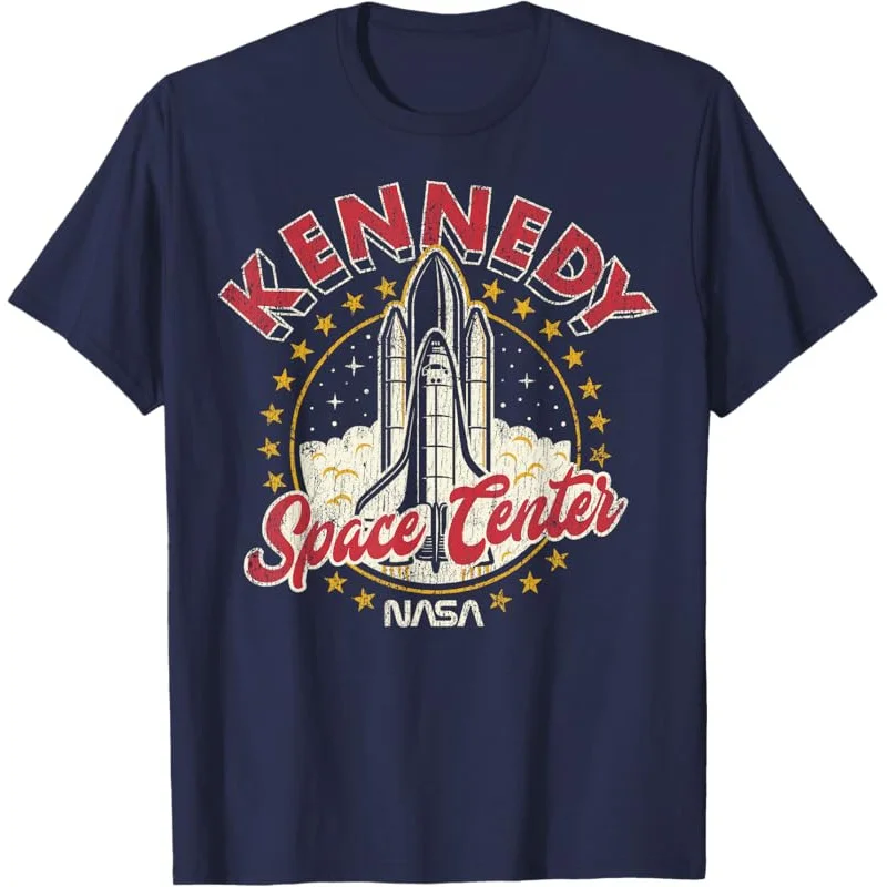 NASA Kennedy Space Center red 3D T-shirt