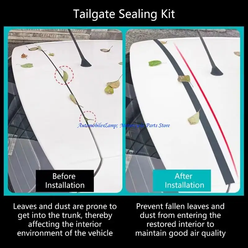 H7BD Multipurpose Vehicle Window Seal Prevent Leaves Rubber Strips 1.5 Meter Length Effective Against Rain Noise And Draft