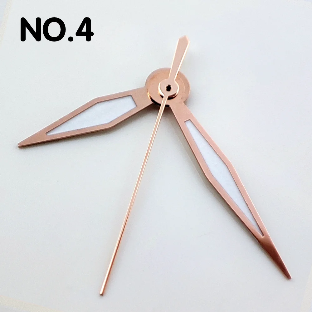 Watch Hands NH35 Hands Pointed Hands C3 Luminous Suitable for NH35/NH36/4R35/4R36/NH70 Movement Watch Replacement Parts