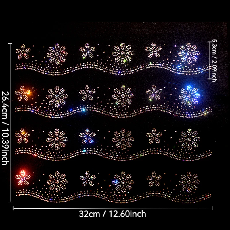 

Цепочка, маленькая цветочная глажка, ромбовидный цветок, бабочка, пайетки, одежда своими руками, футболка, декоративные нашивки, аксессуары для одежды