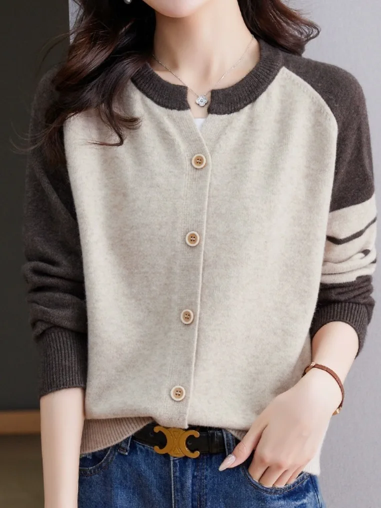 Loose Knitted Cardi… - image