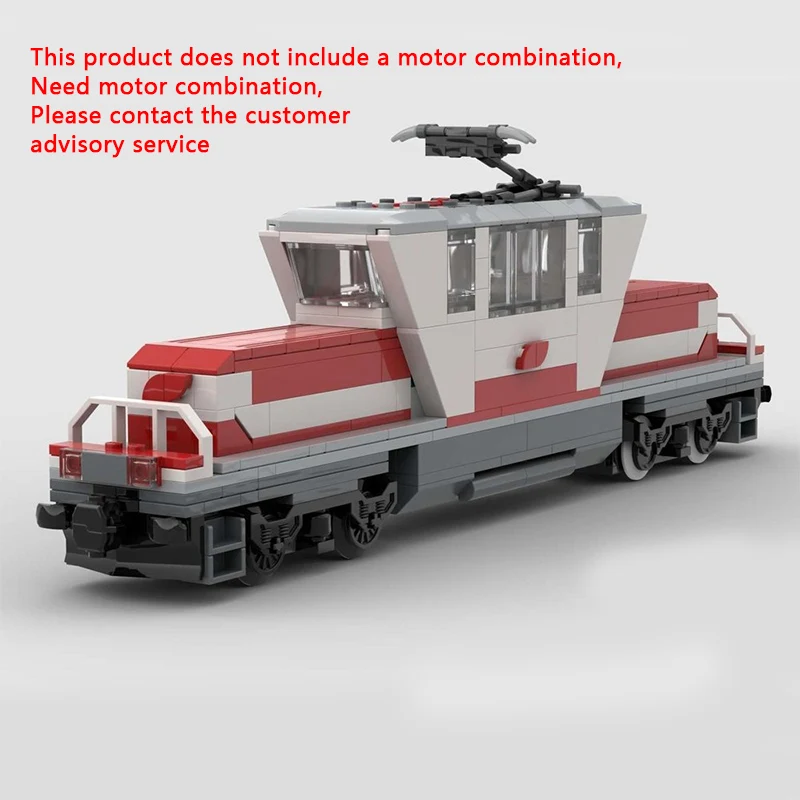 

City Car Model MOC Building Bricks Electric Locomotive Modular Technology Children Holiday Gifts Assemble Toys Suit
