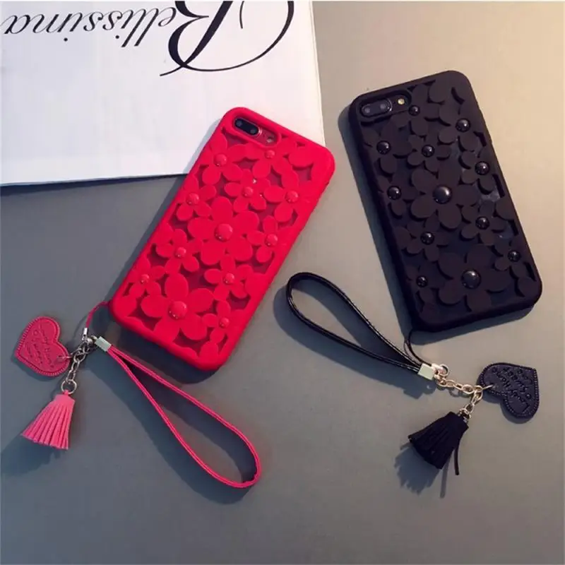 Short Portable Handmade Pendant Fashion Color Mobile Phone Peripherals Love Practical Simple Accessories Mini Durable Lanyard