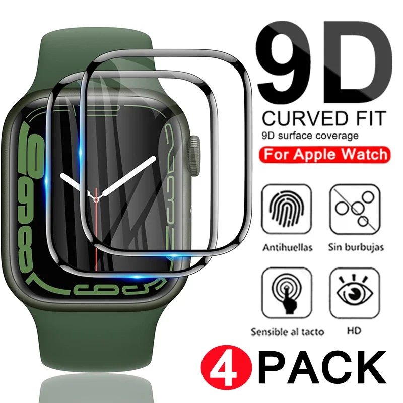 For Apple Watch 8 Ultra 7 45/49mm 41mm 44/40mm 42/38mm HD Screen Protector Anti-scratch Film For iWatch 6 SE Serise 5 4 3 2 1