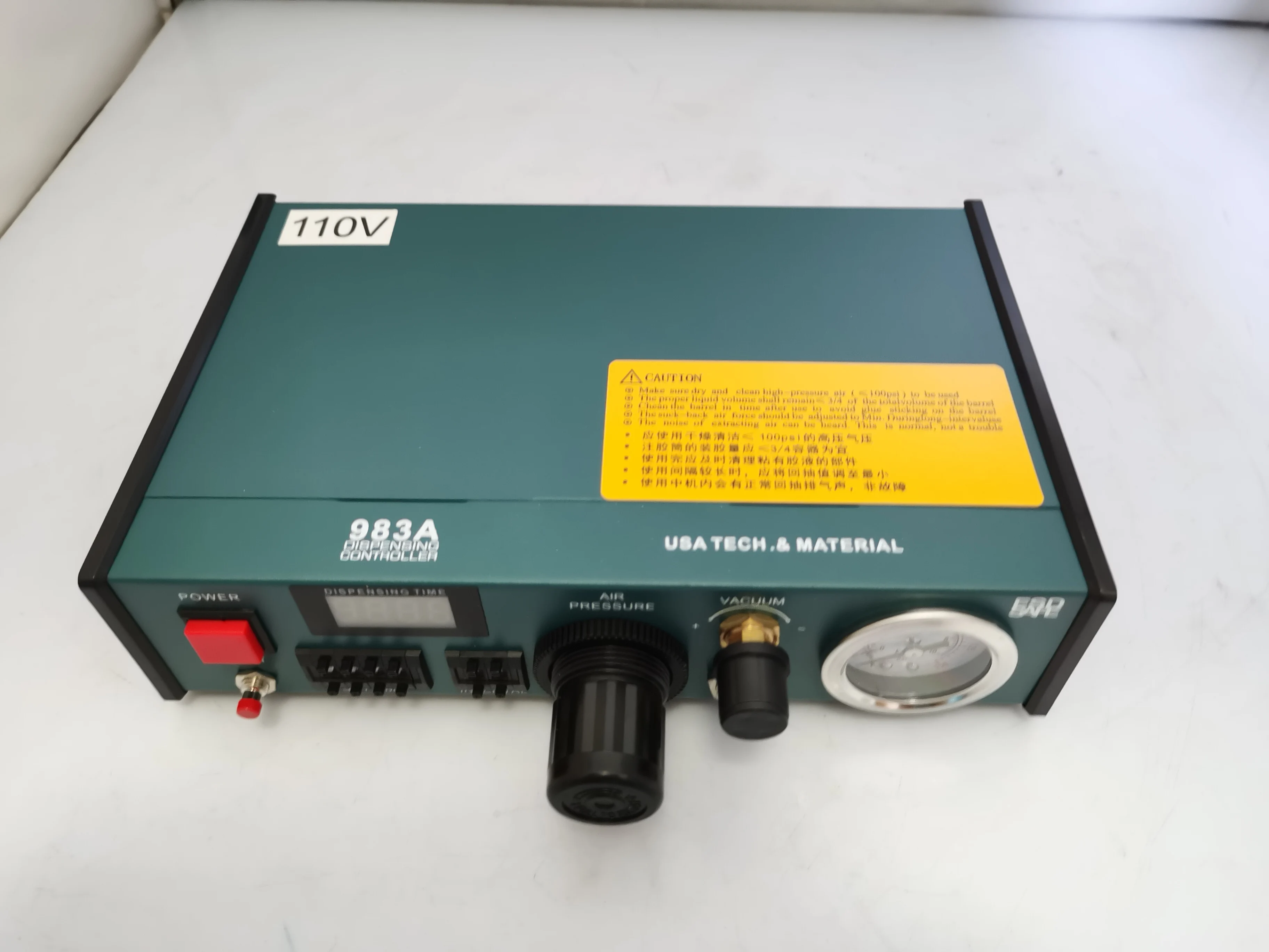 983A Automatische Lijm Doseren Machine, Lijm Vulmachine, Digitale Display Handleiding Uv Siliconen Coating Lijm Injectie Machine