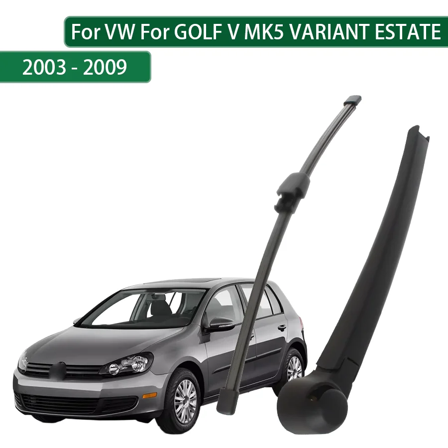 

14-дюймовый комплект заднего дворника с держателем для VW GOLF V MK5 VARIANT ESTATE 2003-2006-2009, для заднего стекла