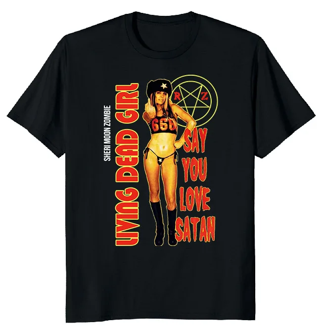 

NEW LIMITED Say You Love Satan Classic Funny Novelty T-Shirt M-3XL Fast Shipping