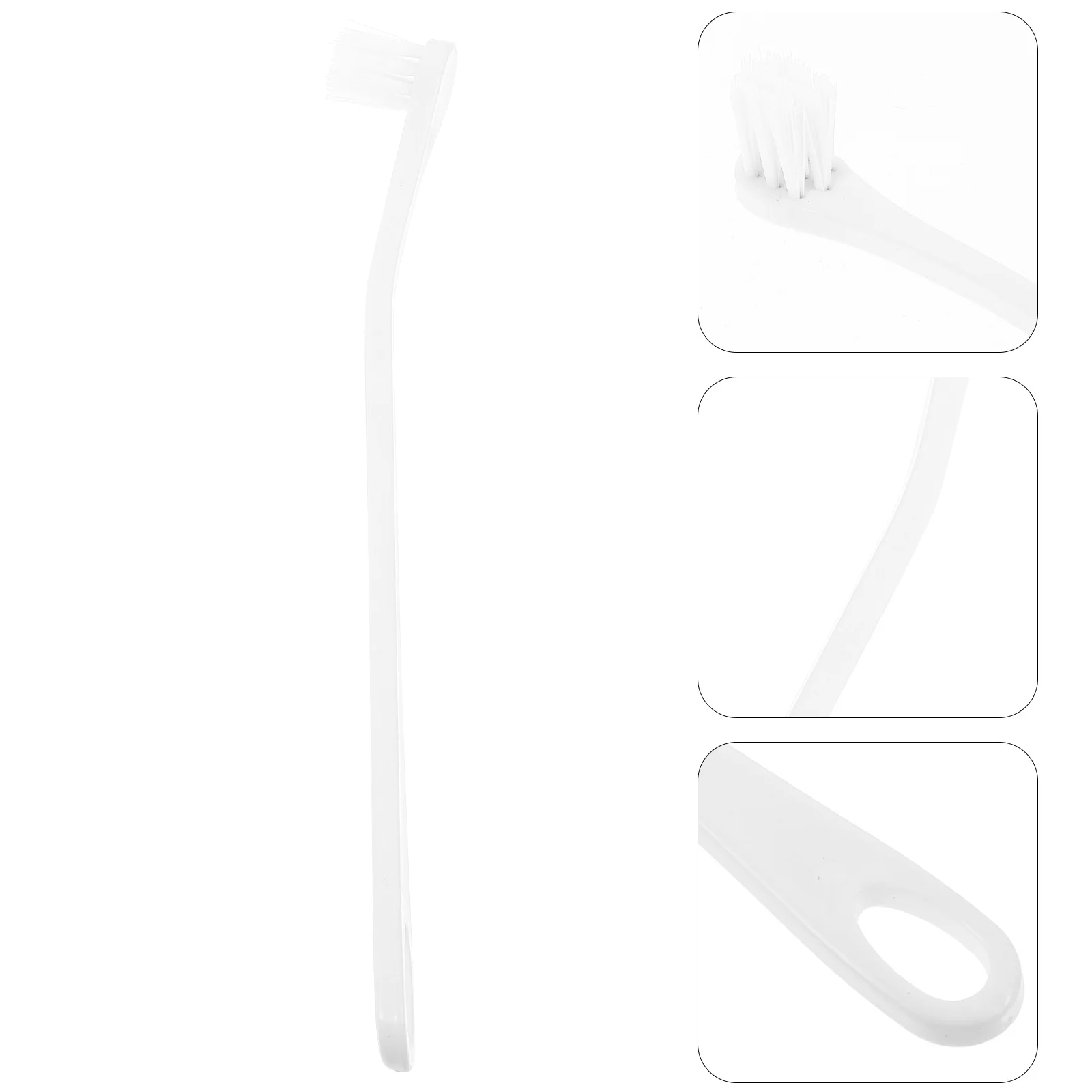 

Pet Toothbrush Soft Bristle Ergonomic Handle Storage Box Dog Oral Care Cleaning Tool Small Dog Puppy Toothbrush Multi-Purpose