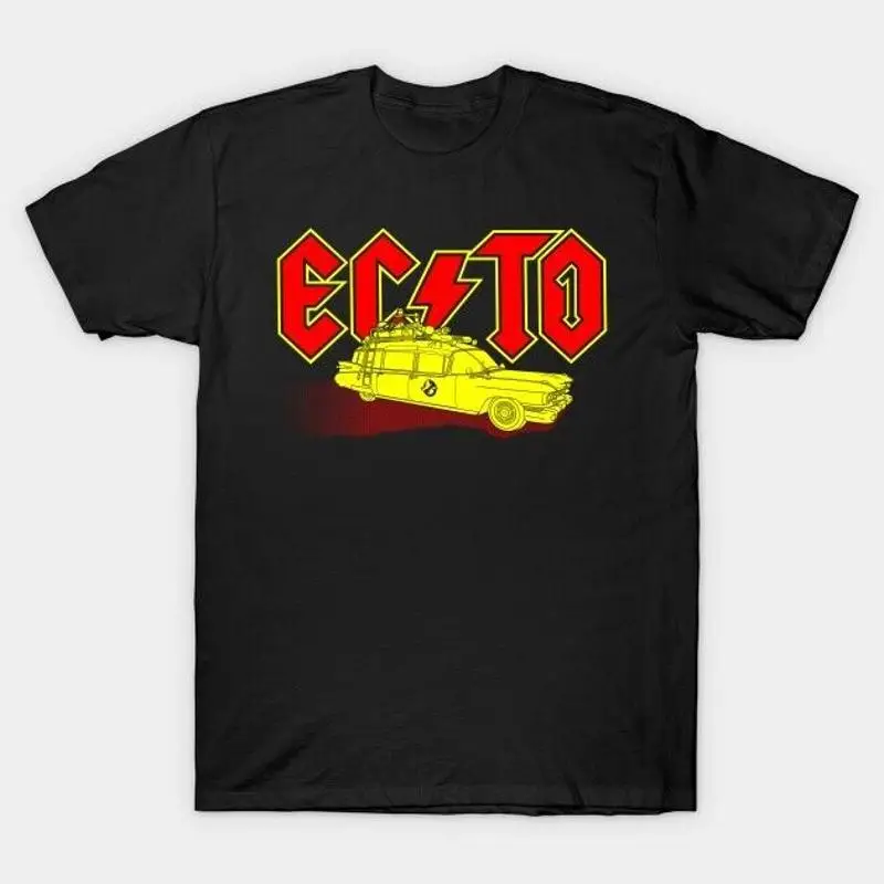 Футболка Ecto 1 Rock 80-х годов Ghost Automobile Cars Movie Band Все