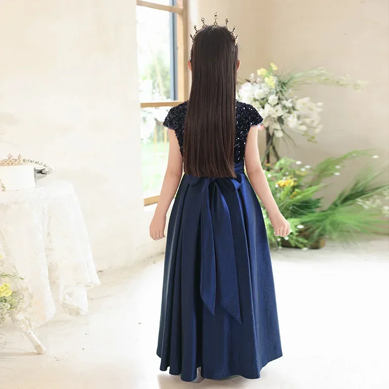 Elegant Dress for Girl Children's Party Dress Kid's Festa Junina Dresses for Girls From 12 to 14 Years Old Baby 8 Prom Luxury