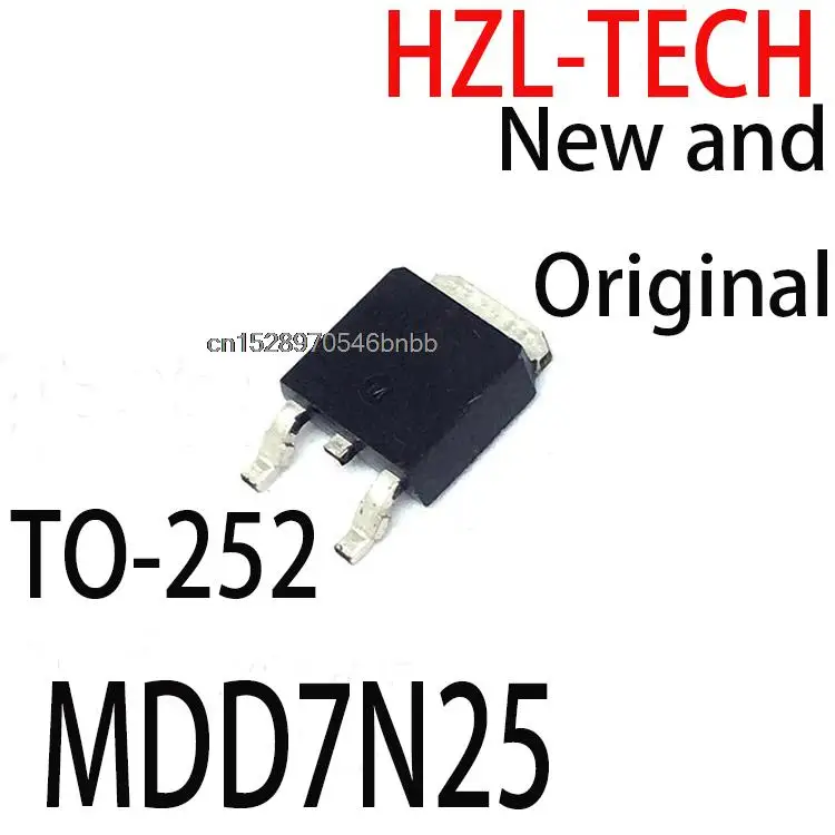 5PCS New and Original  TO-252 MDD7N25