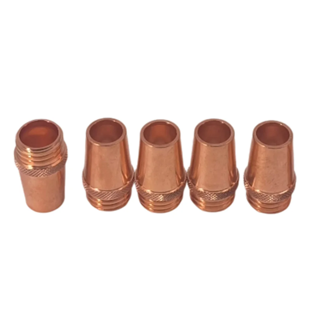 2Pack Coarse Thread Gas Nozzles 24CT62S 5/8 Inch for MIG Welding Gas Compatible with 400 and 450 Series Heavy Duty Use