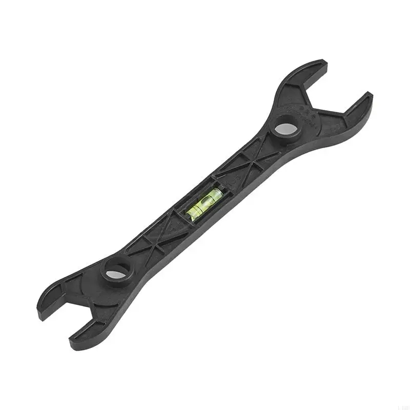 

Double-Headed Wrench Plastic Bathroom Spanner Level Meter Measuring Tool Durable L4MF