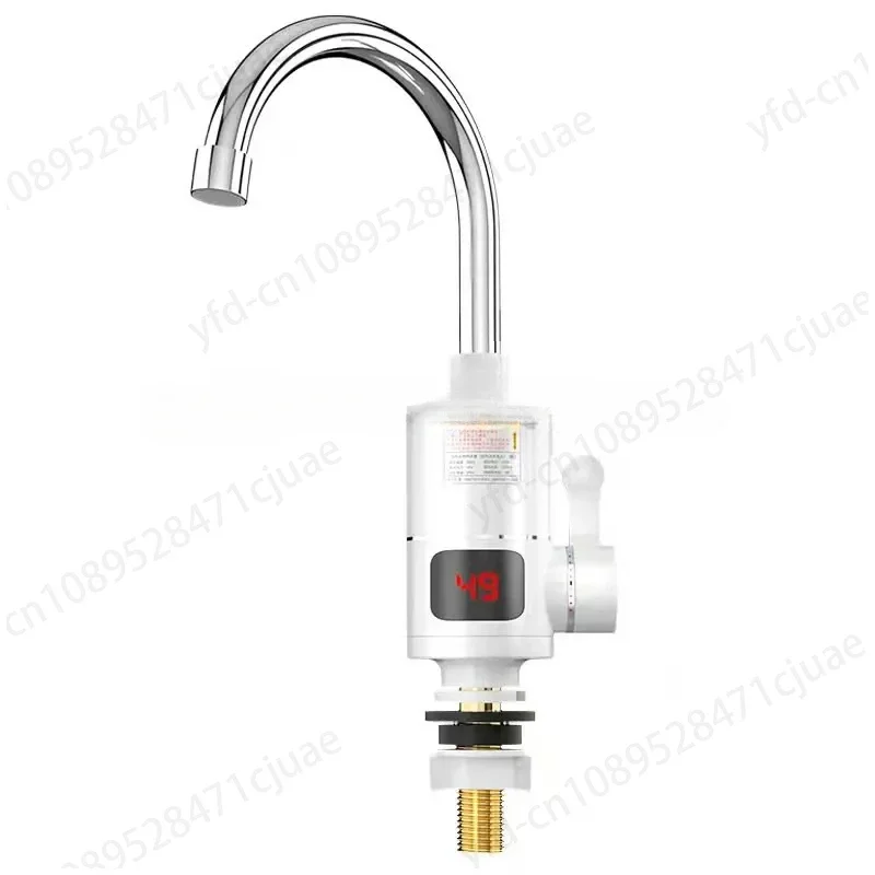 Household Electric Heat Faucet Kitchen Three-Second Quick-Heating Water Heater Digital Display Constant Temperature Faucet