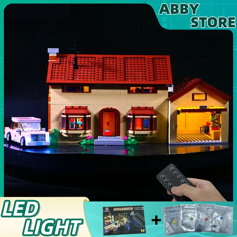 DIY LED Light Kit para casa Building Block Set, compatível com 16005, apenas luz LED, modelo sem blocos, RC 71006