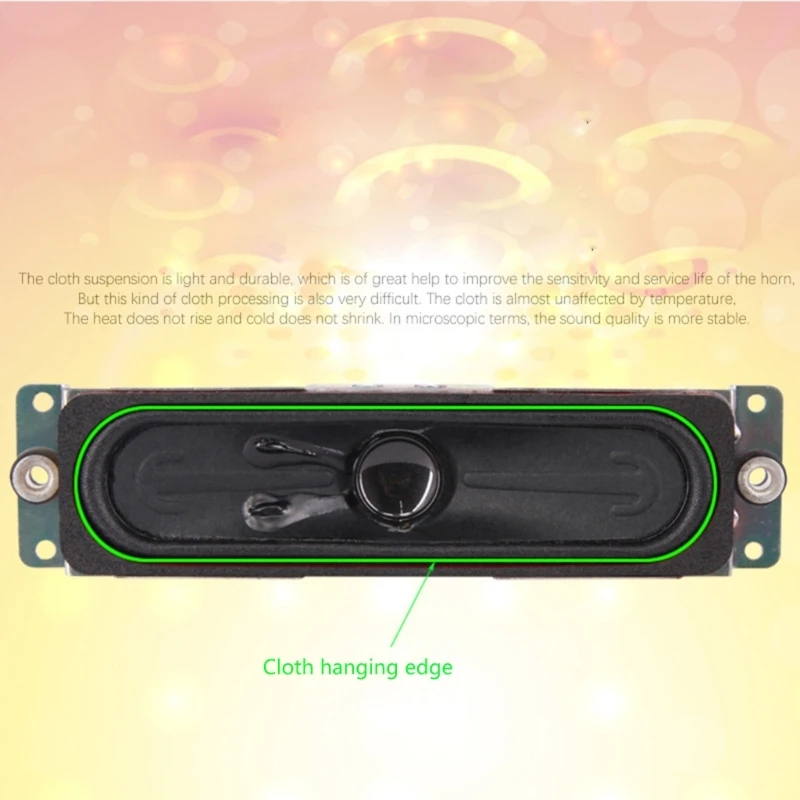 Alto-falantes Clear Sound 10W Full com magnético neodímio para Home Theater