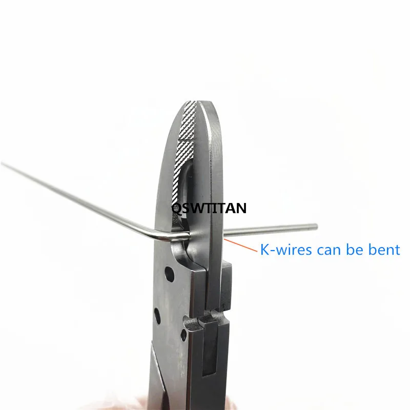 Orthopedic Wire Cutter Bending Forceps for Multifunctional Kirschner Wire Bone Scissors Veterinary Orthopedic Bending Pliers