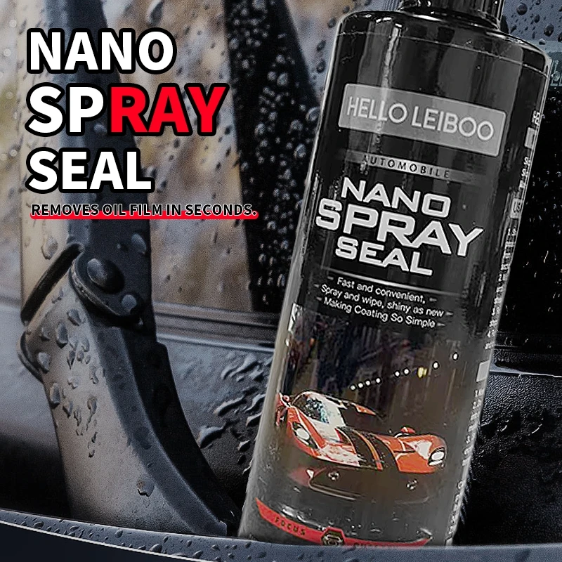 LEIBOO 10H Car Coating 500ML Nano Liquid Glass Plated Crystal Hydrophobic Waterproof Polishing Paint Hardness Car Polish Wax image 5